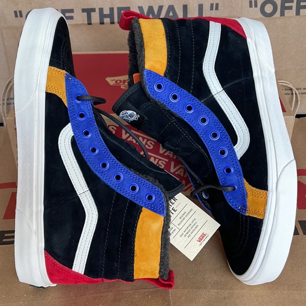 Vans Sk8-Hi 46 MTE Dx Black/Surf The Web sneakers WMNS boots - Picture 12 of 16